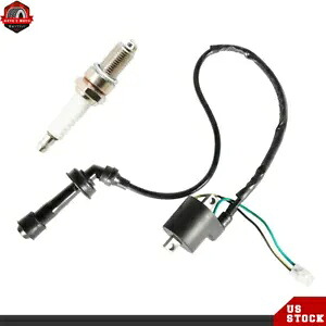 新しい点火コイルとスパークプラグ 2005 2006-2012 スズキ RMZ450 33410-35G10 New Ignition Coil and Spark Plug For 2005 2006-2012 Suzuki RMZ450 33410-35G10 【並行輸入品】