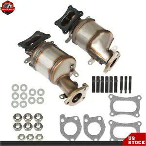 触媒コンバータ 2008/2009/2010-2013 ホンダ アコード EX EX-L 3.5L バンク 1 & 2 Catalytic Converter For 2008/2009/2010-2013 Honda Accord EX EX-L 3.5L Bank 1 & 2 【並行輸入品】 44,330円