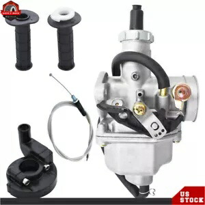 キャブレター ホンダ XR100 XR100R CRF100F ハンドルバーグリップ & スロットルケーブル付き Carburetor For Honda XR100 XR100R CRF100F With Handlebar Grips & Throttle Cable 【並行輸入品】 33,605円