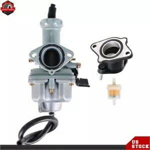 キャブレター インテークマニホールドブーツ付き ホンダ XR200R XR 200R 1981-2002 Carburetor With Intake Manifold Boot Fit For Honda XR200R XR 200R 1981-2002 【並行輸入品】