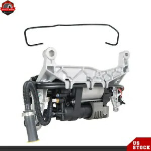 2011-18 ポルシェ カイエン VW トゥアレグ エアサスペンション コンプレッサー ポンプ コンプリート用 For 2011-18 Porsche Cayenne VW Touareg Air Suspension Compressor Pump Complete 【並行輸入品】