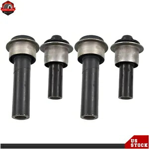4 個エンジンクレードルフロントサブフレームクロスメンバーブッシュ 08-15 日産ローグ用 4pcs Engine Cradle front Subframe Crossmember Bushing for 08-15 Nissan Rogue 【並行輸入品】