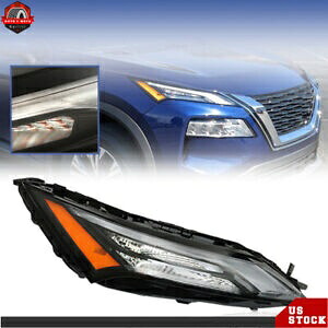 右デイタイムランニングライト助手席側ヘッドライト日産ローグ 2021-2023 Right Daytime Running Light Passenger Side Headlight For Nissan Rogue 2021-2023 【並行輸入品】
