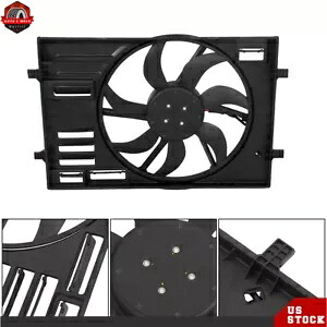 ラジエーター冷却ファンアセンブリ 5Q0121203CL VW フォルクスワーゲン ゴルフ GTI アウディ A3 Radiator Cooling Fan Assembly 5Q0121203CL For VW Volkswagen Golf GTI Audi A3 【並行輸入品】