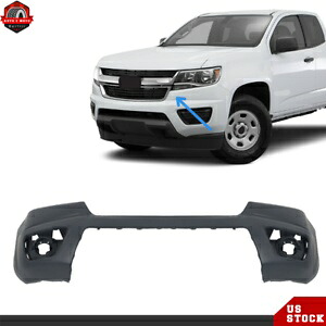 2015-2020 シボレー コロラド下塗りプラスチックフロントバンパーカバー GM1000993 For 2015-2020 Chevrolet Colorado Primed Plastic Front Bumper Cover GM1000993 【並行輸入品】
