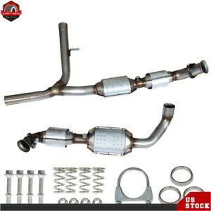 左側および右側触媒コンバータ 2004/2005/2006 フォード F-150 5.4L 4WD 用 Left & Right Side Catalytic Converters For 2004/2005/2006 Ford F-150 5.4L 4WD 【並行輸入品】