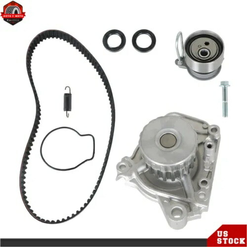 アキュラ EL ホンダ シビック 1.7L 2001 2002 2003 2004 タイミングベルトウォーターポンプキット For Acura EL Honda Civic 1.7L 2001 2002 2003 2004 Timing Belt Water Pump Kit 【並行輸入品】