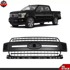 フロントアッパーグリルマットブラック水平グリル 2018 19 2020 フォード F-150 XLT Front Upper Grille Matte Black Horizontal Grill For 2018 19 2020 Ford F-150 XLT 【並行輸入品】