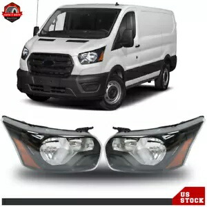フォード Transit-250 2015-2021 ヘッドライトヘッドランプペア運転席&助手席側 For Ford Transit-250 2015-2021 Headlight Headlamp Pair Driver&Passenger Side 【並行輸入品】