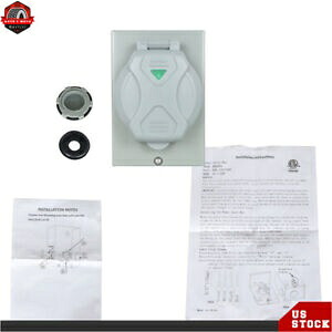 発電機電源インレットボックス NEMA 3R 50 Amp PB50 発電機レセプタクル 125/250 ボルト Generator Power Inlet Box NEMA 3R 50 Amp PB50 Generator Receptacle 125/250 Volt 【並行輸入品】