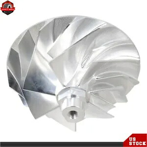 コンプレッサーホイールターボフォード V8 パワーストロークディーゼル 7 + 7 ビレット 1994-2003 Compressor Wheel Turbo For Ford V8 Powerstroke Diesel 7+7 Billet 1994-2003 【並行輸入品】