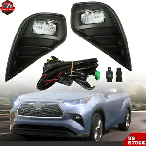 ドライビングフォグランプ LED ランプベゼルスイッチキット 2020-2022 トヨタ ハイランダー用 Driving Fog Lights LED Lamps Bezel Switch kits For 2020-2022 Toyota Highlander 【並行輸入品】 35,035円