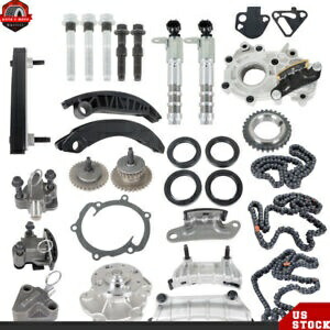 タイミングチェーンキットオイルポンプウォーターポンプ VTC ソレノイドシボレー GMC キャデラック 3.6L Timing Chain Kit Oil Pump Water Pump VTC Solenoid For Chevy GMC Cadillac 3.6L 【並行輸入品】