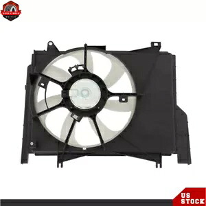 三菱ミラージュ 2014 2015 16-2022 シングルファンラジエーター冷却ファンアセンブリ For Mitsubishi Mirage 2014 2015 16-2022 Single Fan Radiator Cooling Fan Assembly 【並行輸入品】