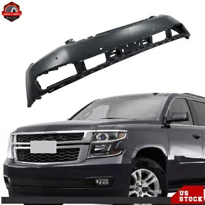 シボレー サバーバン/タホ 15-20 センサー穴付き下塗りフロントバンパーカバー For Chevrolet Suburban/Tahoe 15-20 With Sensor Holes Primed Front Bumper Cover 【並行輸入品】