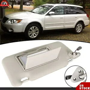 スバル レガシィ アウトバック 2005-2009 ドライバー左側グレーサンバイザー 92011AG55AOR For Subaru Legacy Outback 2005-2009 Driver Left Side Gray Sun Visor 92011AG55AOR 【並行輸入品】