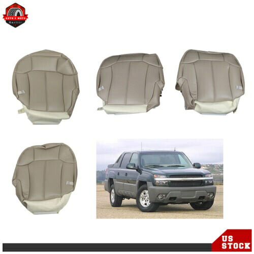 フロント運転席&助手席シートカバー タン 2003-2006 シボレー タホ サバーバン用 Front Driver & Passenger Side Seat Cover Tan For 2003-2006 Chevy Tahoe Suburban 【並行輸入品】