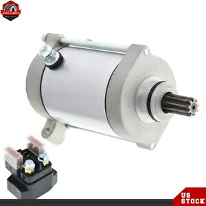 2002-2008 スターター & リレーソレノイド、ヤマハ グリズリー 660 YFM660 に適合 Fit 2002-2008 Starter & Relay Solenoid For Yamaha Grizzly 660 YFM660 【並行輸入品】
