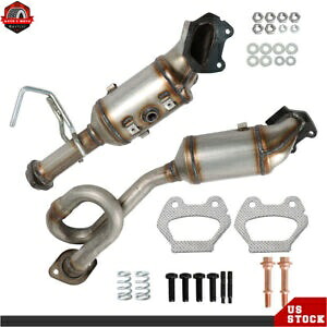 2012 2013-2017 ジープラングラー 3.6L V6 フロント触媒コンバーター 左右 For 2012 2013-2017 Jeep Wrangler 3.6L V6 Front Catalytic Converter Left & Right 【並行輸入品】 46,200円
