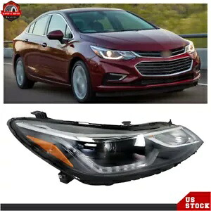 ヘッドライトヘッドランプアセンブリ乗客右側シボレークルーズ 2016 2017 2018 Headlight Headlamp Assembly Passenger Right Side For Chevy Cruze 2016 2017 2018 【並行輸入品】