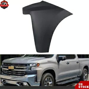 19 20-22 シボレー シルバラード 1500 フロントバンパーエンドキャップエクステンション運転席側 For 19 20-22 Chevy Silverado 1500 Front Bumper End Cap Extension Driver Side 【並行輸入品】