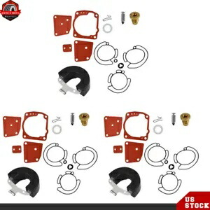 トリプルキャブレター炭水化物再構築キットジョンソンエビンルード V6 60 度 105 150 175 Triple Carburetor Carb Rebuild Kit For Johnson Evinrude V6 60 Degree 105 150 175 【並行輸入品】