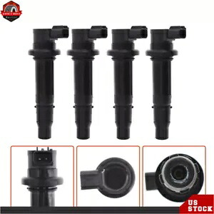 点火コイル 4 個セット ヤマハ MT-07 R6 RJ15 Bj YZF R1FZ8 F6T558 に適合 Set of 4 Ignition Coils Fit For Yamaha MT-07 R6 RJ15 Bj YZF R1FZ8 F6T558 【並行輸入品】