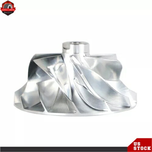 VF35 VF39 VF48 VF52 ビレットターボコンプレッサーホイールスバルインプレッサ 14411AA541 VF35 VF39 VF48 VF52 Billet Turbo Compressor Wheel For Subaru Impreza 14411AA541 【並行輸入品】
