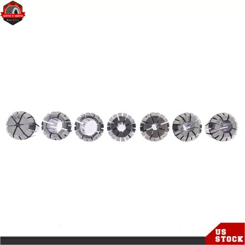 7 個 ER20 スプリングコレットセット CNC ワークホールディング彫刻フライス旋盤ツール米国 7Pcs ER20 Spring Collet Set for CNC Workholding Engraving milling Lathe Tool US 【並行輸入品】