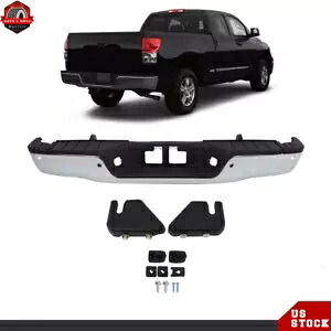 2007-2013 トヨタ タンドラ アセンブリ センサー穴付きリアスチールステップバンパー For 2007-2013 Toyota Tundra Assembly With Sensor Holes Rear Steel Step Bumper 【並行輸入品】