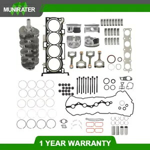 ヒュンダイ ソナタ エンジン再構築キット - クランクシャフト & ピストン ガスケット & コンロッド用 For Hyundai Sonata Engine Rebuild Kit-Crankshaft & Pistons Gasket & Conrods 【並行輸入品】