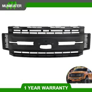 2017-2019 フォード F250/F350 スーパーデューティブラックフロントバンパーグリルアッパーグリル For 2017-2019 Ford F250/F350 Super Duty Black Front Bumper Grill Upper Grille 【並行輸入品】