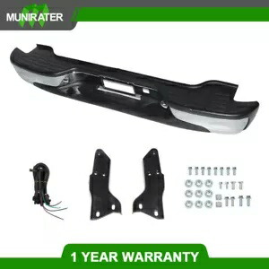 リアステップバンパー クロム鋼 2000-2005 2006 シボレー サバーバン タホ GMC ユーコン用 Rear Step Bumper Chrome Steel For 2000-2005 2006 Chevy Suburban Tahoe GMC Yukon 【並行輸入品】