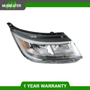 RH サイド フロント ヘッドライト ハロゲン LED DRL クリアレンズ付き 2016-2018 フォード エクスプローラー用 RH Side Front Headlight Halogen w/LED DRL Clear Lens For 2016-2018 Ford Explorer 【並行輸入品】