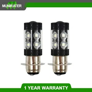 ヘッドライト電球ホンダ TRX TRX 250 300EX 300X 400EX 400X 50W 8000K LED H6M Headlight Bulb For Honda TRX TRX 250 300EX 300X 400EX 400X 50W 8000K LED H6M 【並行輸入品】