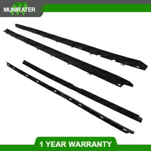 4 個ウィンドウスイープウェザーストリップフェルトシールキットセット 1990-96 シボレーコルベット新しい 4pcs Window Sweep Weatherstrip Felt Seal Kit Set For 1990-96 Chevy Corvette New 【並行輸入品】