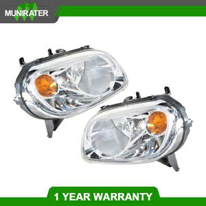 LH + RH ヘッドライト交換用クリアレンズハロゲンクローム 2006-2011 シボレー HHR LH+RH Headlight Replacement Clear Lens Halogen Chrome For 2006-2011 Chevolet HHR 【並行輸入品】 40,755円