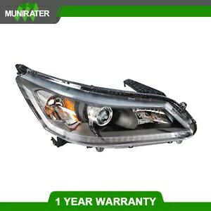 ヘッドライトアセンブリ 2013-2015 ホンダアコードヘッドランプ助手席側ハロゲン用 Headlight Assembly For 2013-2015 Honda Accord Headlamps Passenger Side Halogen 【並行輸入品】
