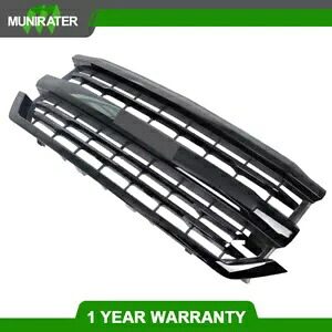 104-02697D グロスブラックフロントグリルグリル Z71 2016-2018 シボレーシルバラード 1500 104-02697D Gloss Black Front Grille Grill Z71 For 2016-2018 Chevy Silverado 1500 【並行輸入品】