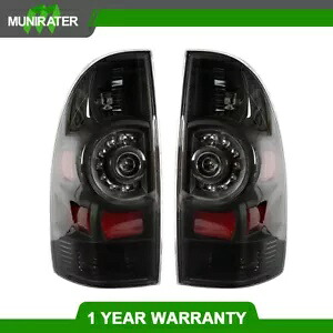 05-15 トヨタ タコマ シリーズ LED レッド リア ブレーキ テール ライト ドライバー & 助手席用 For 05-15 Toyota Tacoma Series LED Red Rear Brake Tail Light Driver & Passenger 【並行輸入品】