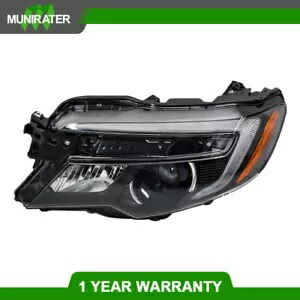 フロントヘッドライトヘッドランプホンダ 16-18 パイロット/17-20 リッジラインクリアレンズ LH Front Headlight Headlamp For Honda 16-18 Pilot /17-20 Ridgeline Clear Lens LH 【並行輸入品】