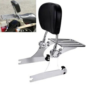 ハーレーダイナローライダー FXDL FXDX 2002-2005 シーシーバーバックレスト荷物ラック用 For Harley Dyna Low Rider FXDL FXDX 2002-2005 Sissy Bar Backrest Luggage Rack 【並行輸入品】