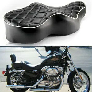ツーアップ ドライバー ライダー 助手席 ハーレー スポーツスター アイアン 883 1200 48 72 04+用 Two-Up Driver Rider Passenger Seat For Harley Sportster Iron 883 1200 48 72 04+ 【並行輸入品】