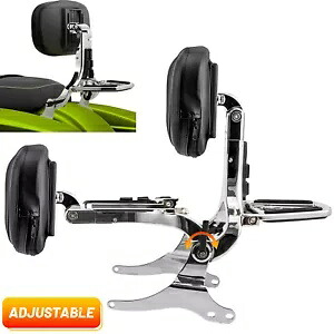 多目的運転席-助手席バックレスト シーシーバー ハーレーロードグライド 97-08用 Multi-Purpose Driver-Passenger Backrest Sissy Bar For Harley Road Glide 97-08 【並行輸入品】