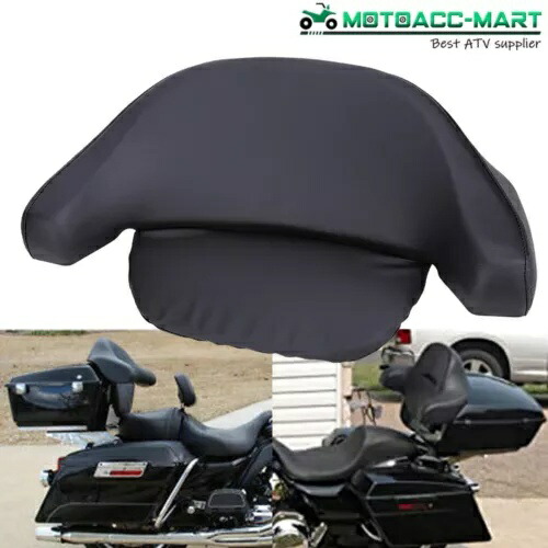 チョップドツアーパック トランクラップアラウンドバックレストパッド ハーレーツーリンググライド用 Chopped Tour Pack Trunk Wrap Around Backrest Pad For Harley Touring Glide 【並行輸入品】