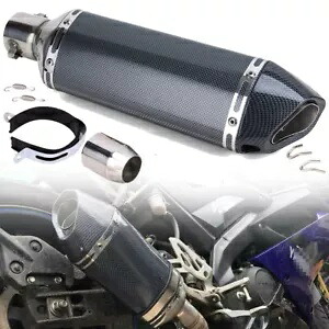 ユニバーサルオートバイエキゾーストマフラーテールパイプ DB キラースリップオン 38mm-51mm Universal Motorcycle Exhaust Muffler Tail Pipe w/ DB Killer Slip On 38mm-51mm 【並行輸入品】
