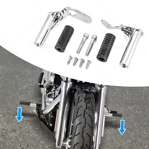 リア クラッシュ バー フットペグ 2018-UP ハーレー ソフテイル ストリート ボブ ヘリテージ クラシック用 Rear Crash Bars Foot Peg For 2018-UP Harley Softail Street Bob Heritage Classic 【並行輸入品】