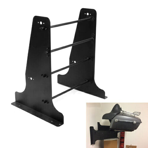 ウォールマウントキット ツーリングツアーパックラック 乗客用バックレストストレージ ハーレー 97-UP用 Wall Mount Kit Touring Tour Pak Rack Passenger Backrest Storage For Harley 97-UP 【並行輸入品】