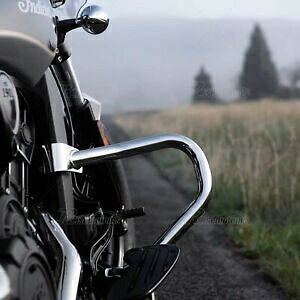 クローム フロント エンジン ガード ハイウェイ クラッシュ バー インディアン スカウト モデル 2015-2024用 Chrome Front Engine Guard Highway Crash Bar For Indian Scout Models 2015-2024 【並行輸入品】