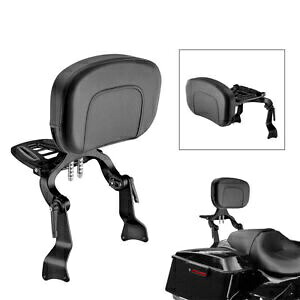 ハーレーツーリングエレクトラグライドFLHR 2009-2013用多目的バックレストシーシーバー Multi-Purpose Backrest Sissy bar for Harley Touring Electra Glide FLHR 2009-2013 【並行輸入品】
